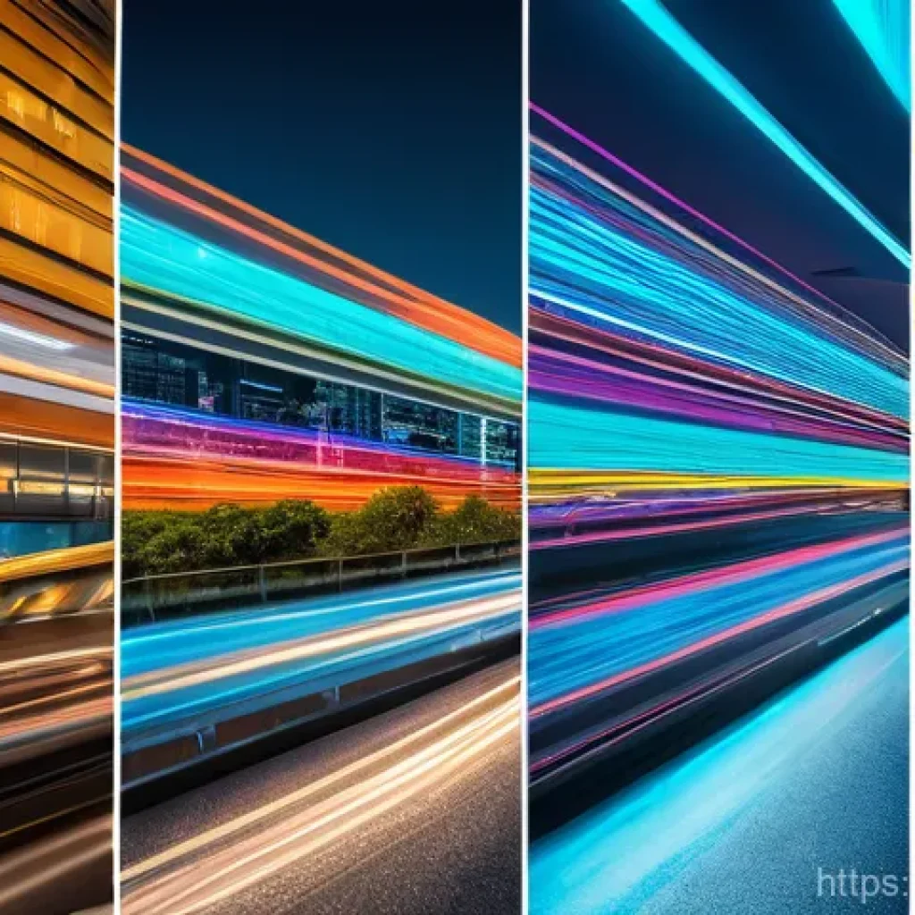 OTT와 5G 활용 - Here are three detailed image prompts in English, designed to be age-appropriate and without explici...