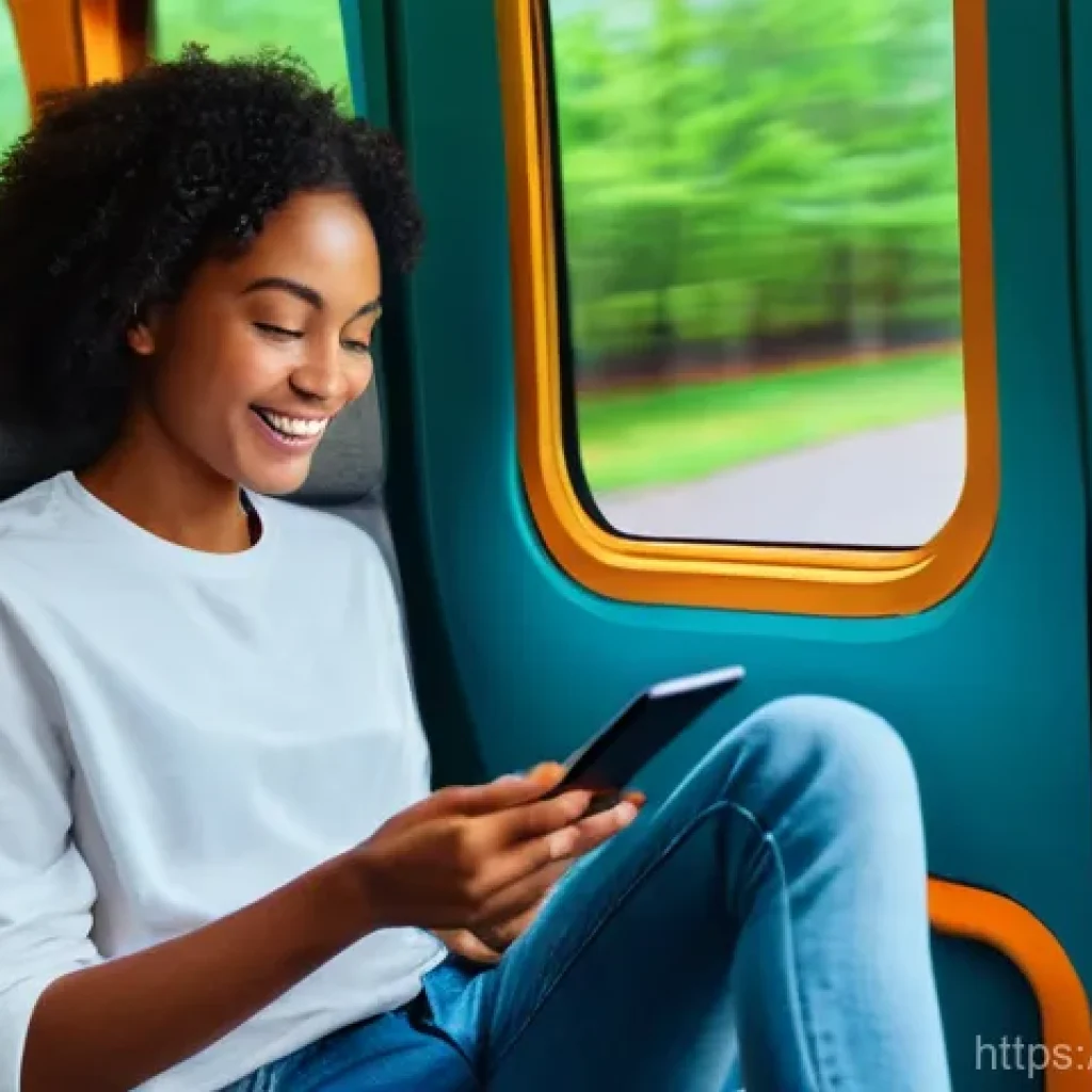 OTT와 소비자 행동 변화 - **Prompt 1: Relaxed Viewer in Various Settings**
    A young woman in her late 20s, with a relaxed a...