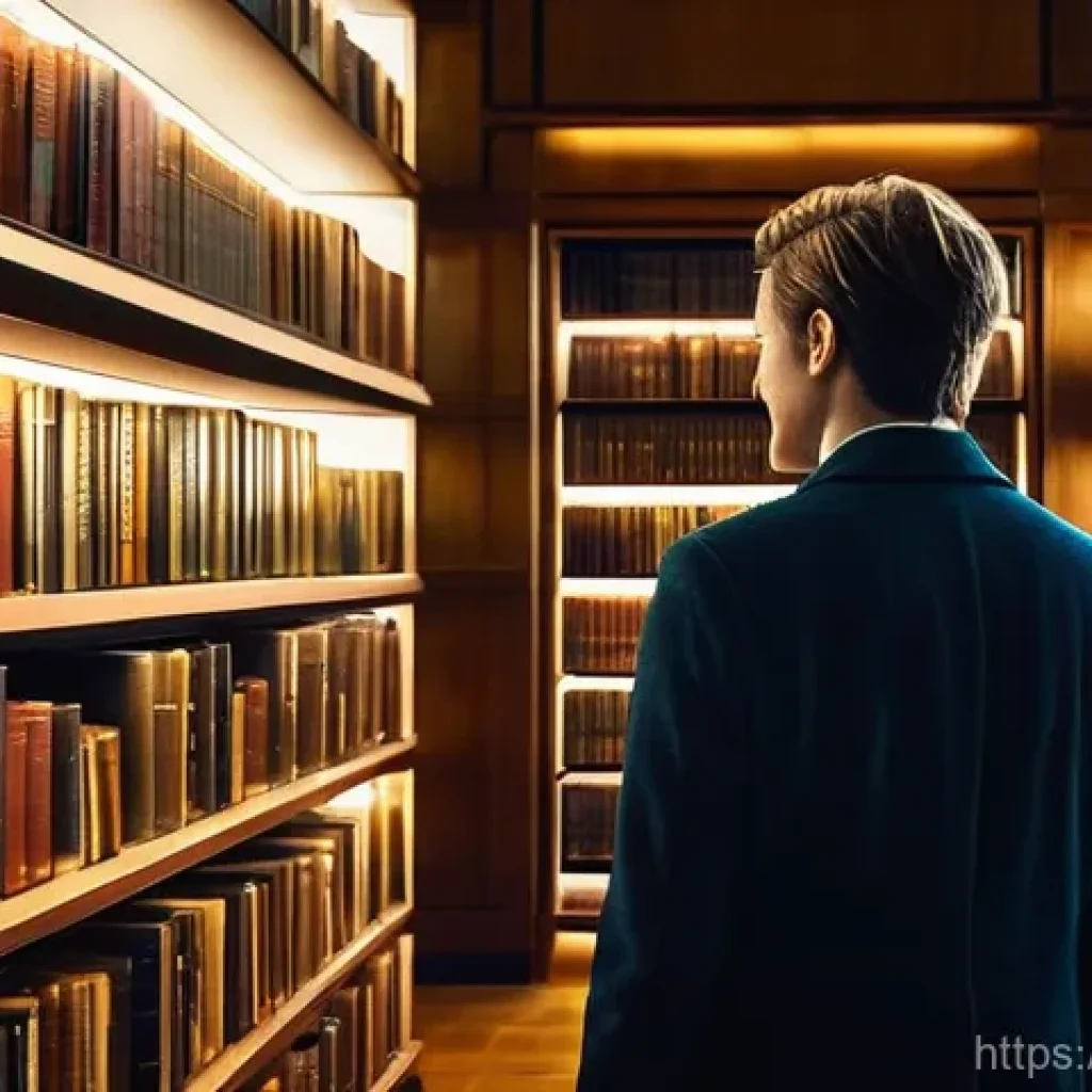 OTT 콘텐츠 성공 요인 - **The Infinite Scroll of Discovery:**
"A visually stunning, expansive digital library stretching...