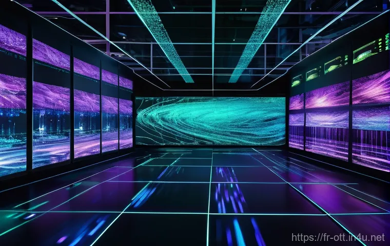 OTT와 데이터 분석 활용 사례 - **Prompt 1: The Personalized Viewing Experience**
    "A cozy, modern living room at dusk, bathed in...