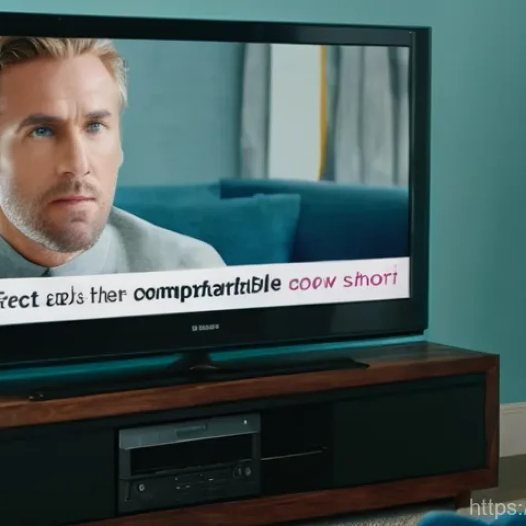 OTT와 광고 차단 기술 - **Prompt 1: The Frustration of Interrupted Entertainment**
"A person in their late 20s, dressed ...