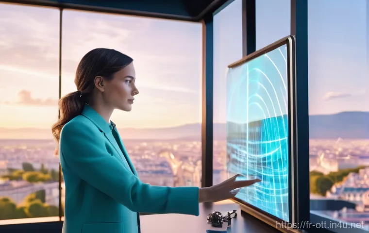 OTT와 콘텐츠 제작 환경 - **Prompt:** A cozy, modern French living room, warmly lit, transformed into a personalized home cine... OTT와 콘텐츠 제작 환경 - **Prompt:** A cozy, modern French living room, warmly lit, transformed into a personalized home cine...